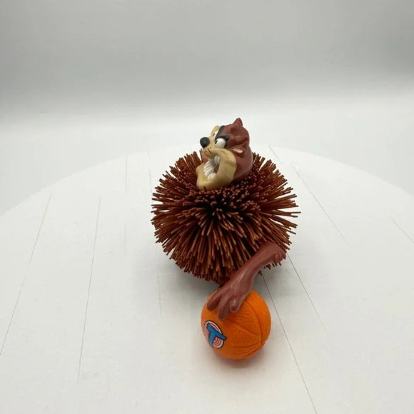 Looney Tunes TAZ Koosh Tasmania Devil Vintage Anti Stress Ball 1998 Space Jam - Picture 2 of 5